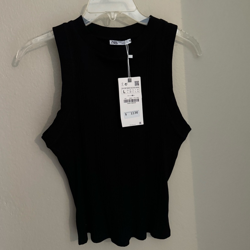 Zara Black Top